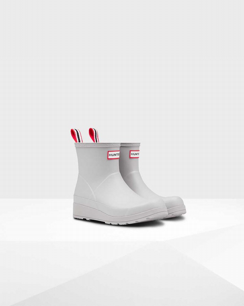 Hunter Original Play Short Mid-Calf Women Boots Grey | 38621213