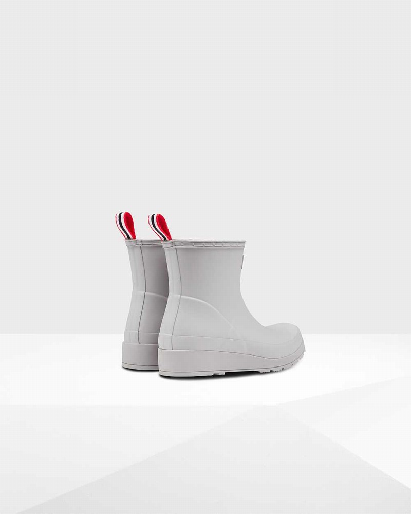 Hunter Original Play Short Mid-Calf Women Boots Grey | 38621213