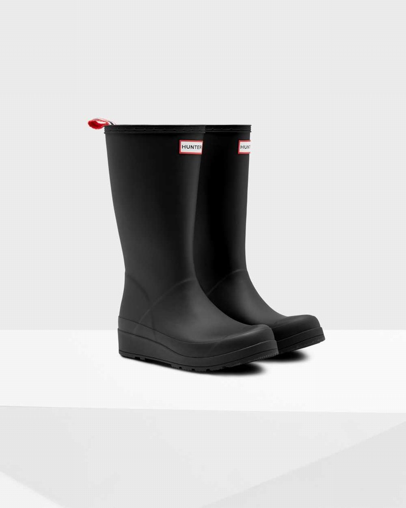 Hunter Original Play Tall Mid-Calf Women Boots Black | 404802243
