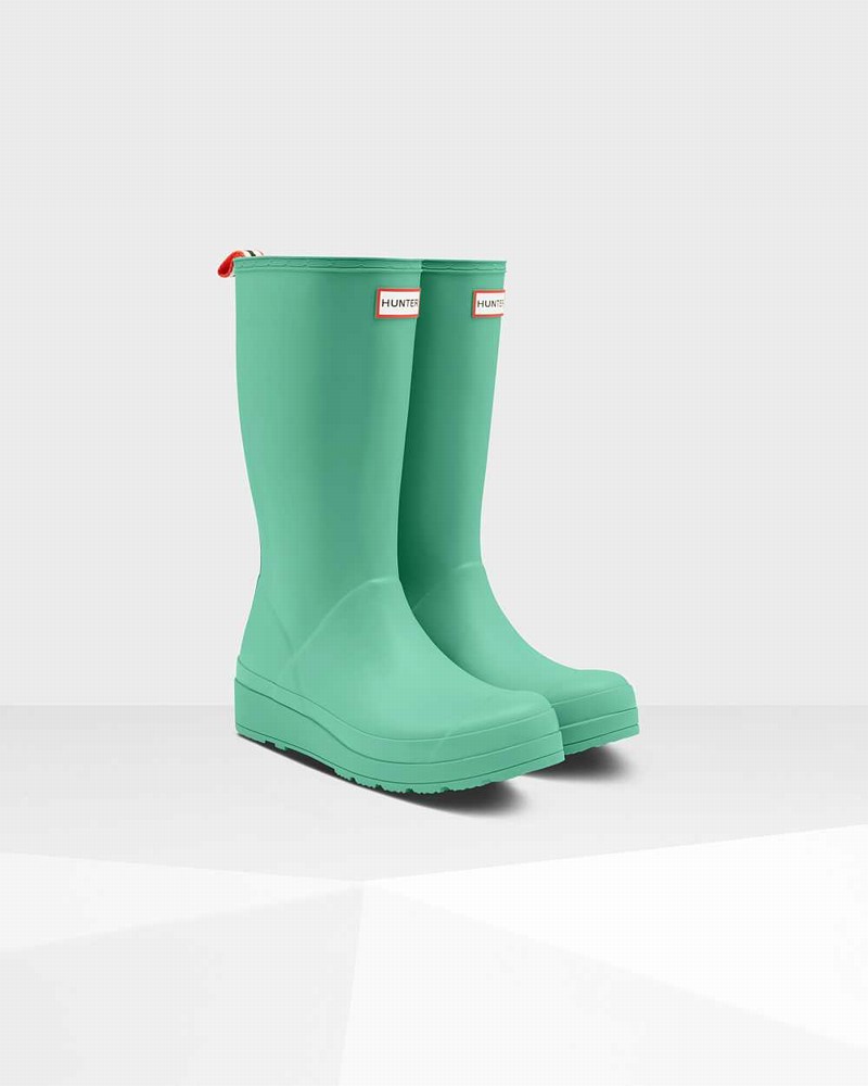 Hunter Original Play Tall Mid-Calf Women Boots Green | 723017462