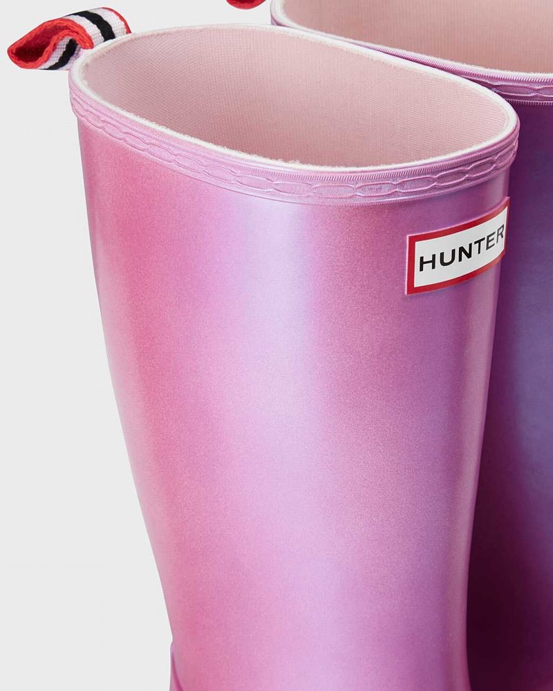 Hunter Original Play Tall Nebula Mid-Calf Women Rain Boots Purple | 720580037