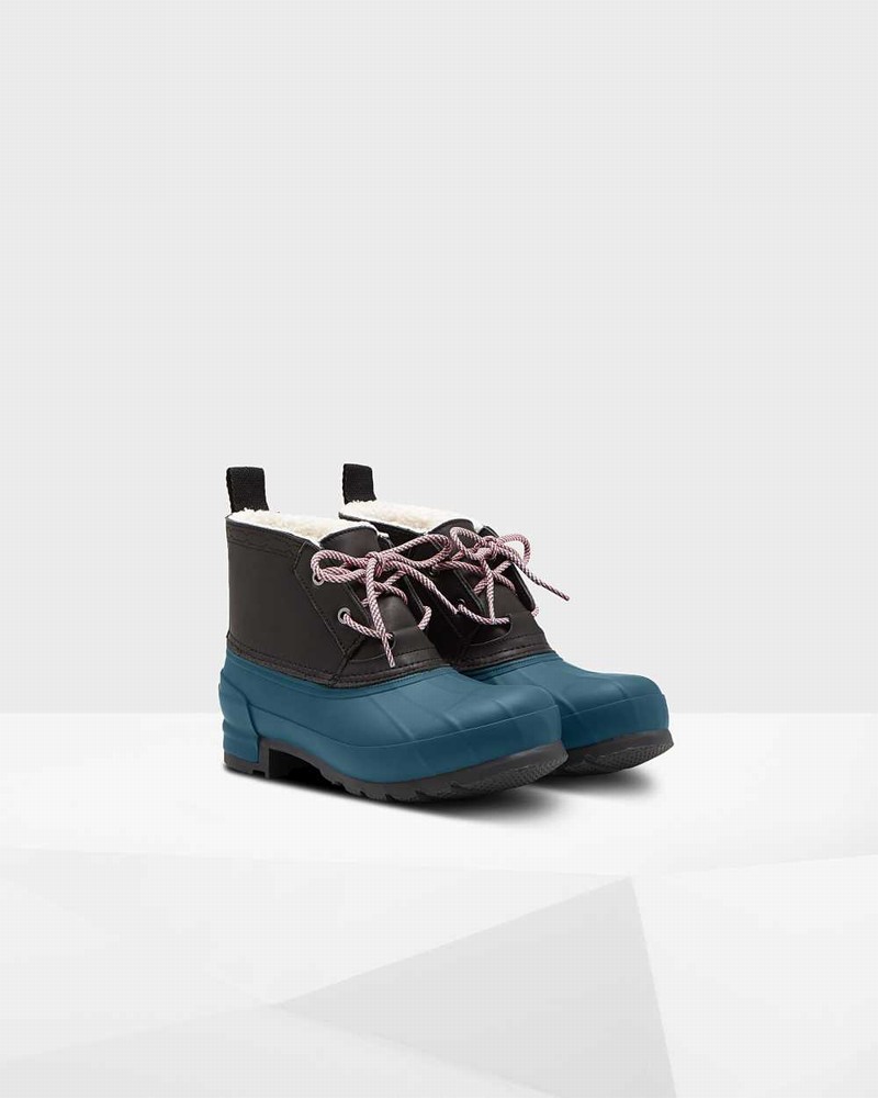 Hunter Original Short Insulated Pac Women Winter Boots Black | 354469874