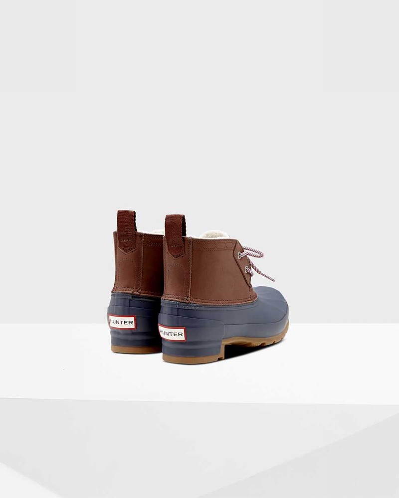 Hunter Original Short Insulated Pac Women Winter Boots Brown | 993575265