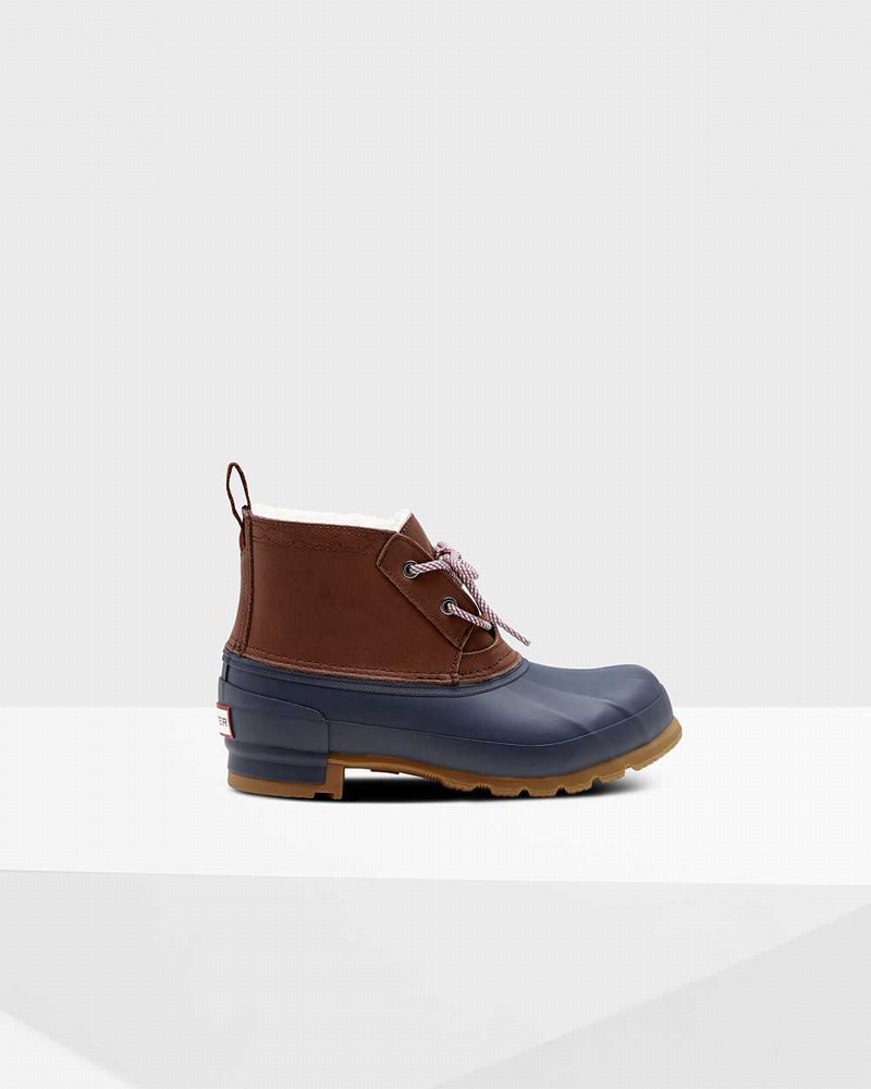 Hunter Original Short Insulated Pac Women Winter Boots Brown | 993575265