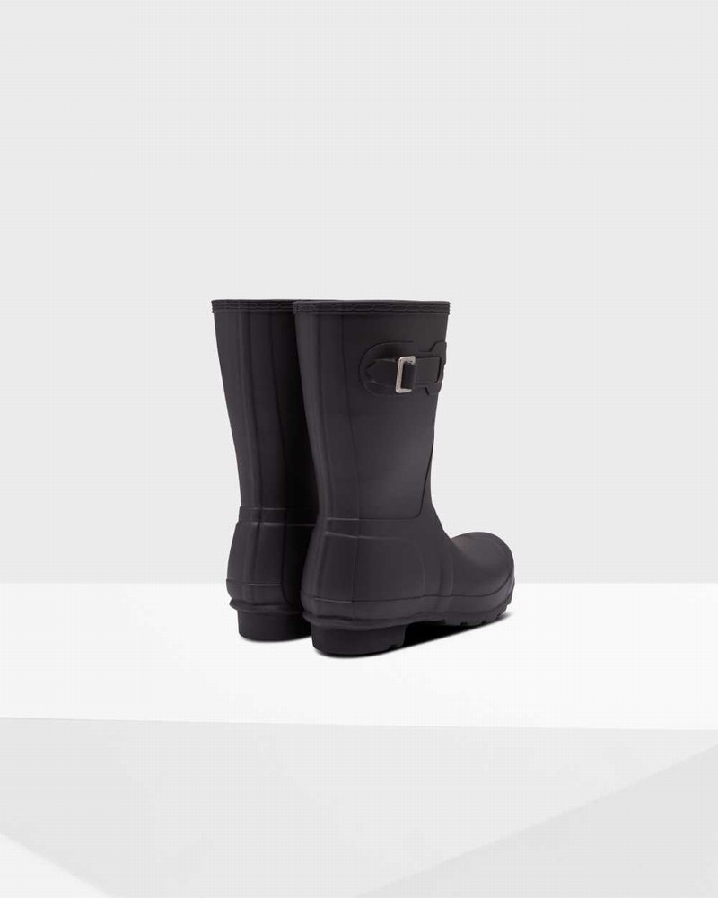 Hunter Original Short Insulated Women Short Boots Black | 226416748