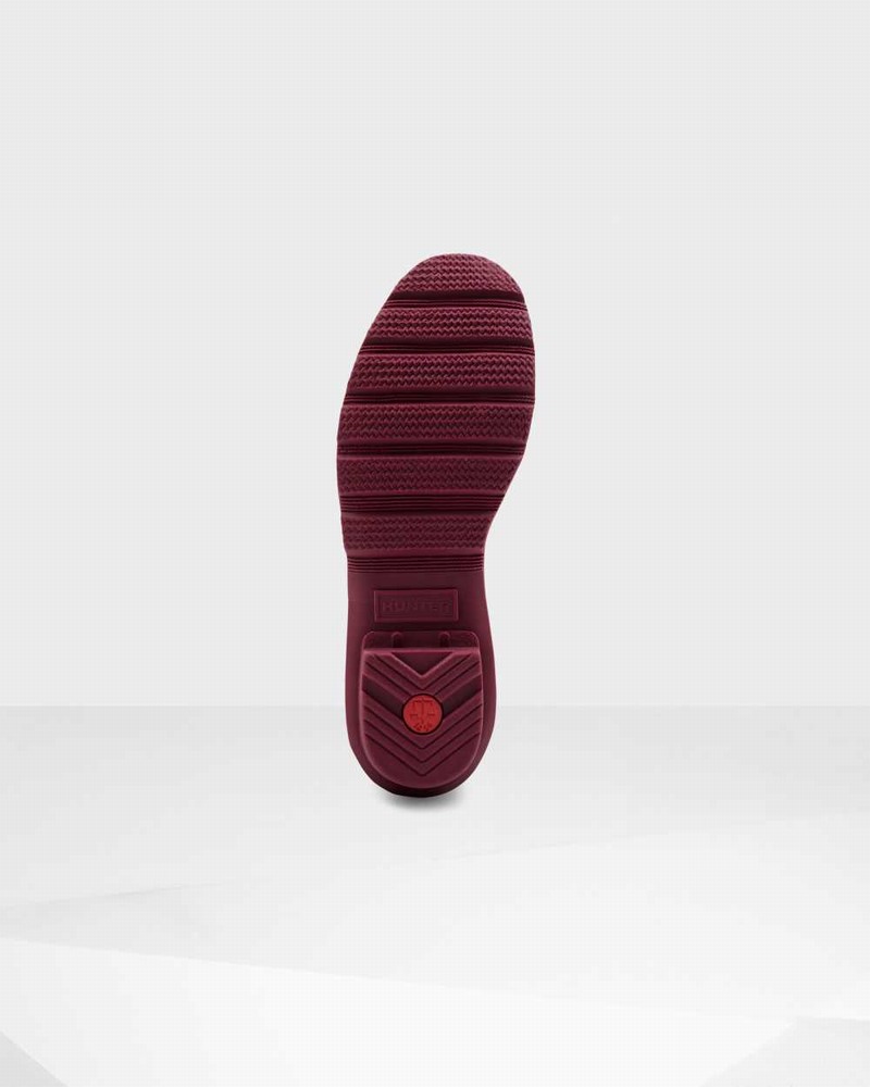 Hunter Original Short Mid-Calf Women Rain Boots Red | 700104290