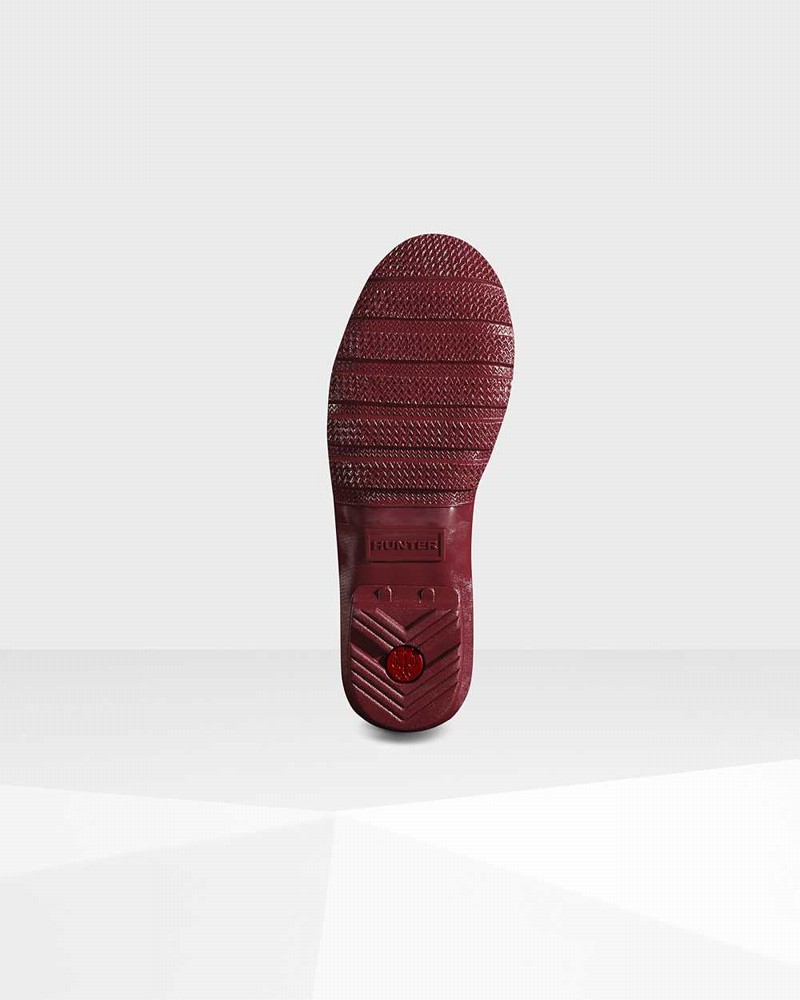Hunter Original Short Mid-Calf Women Rain Boots Red | 239961045
