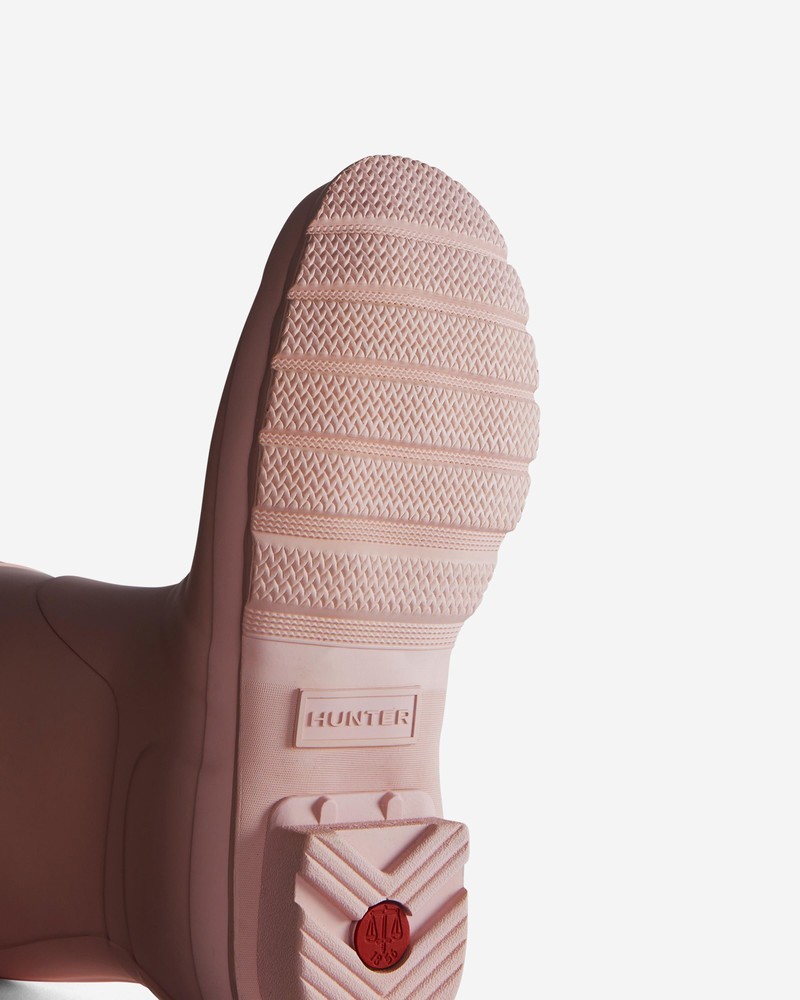 Hunter Original Short Women Wellington Boots Rose | 617534987
