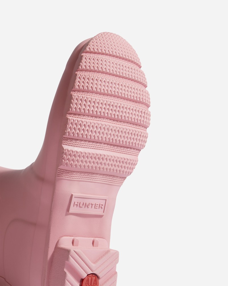 Hunter Original Short Women Wellington Boots Pink | 258977664
