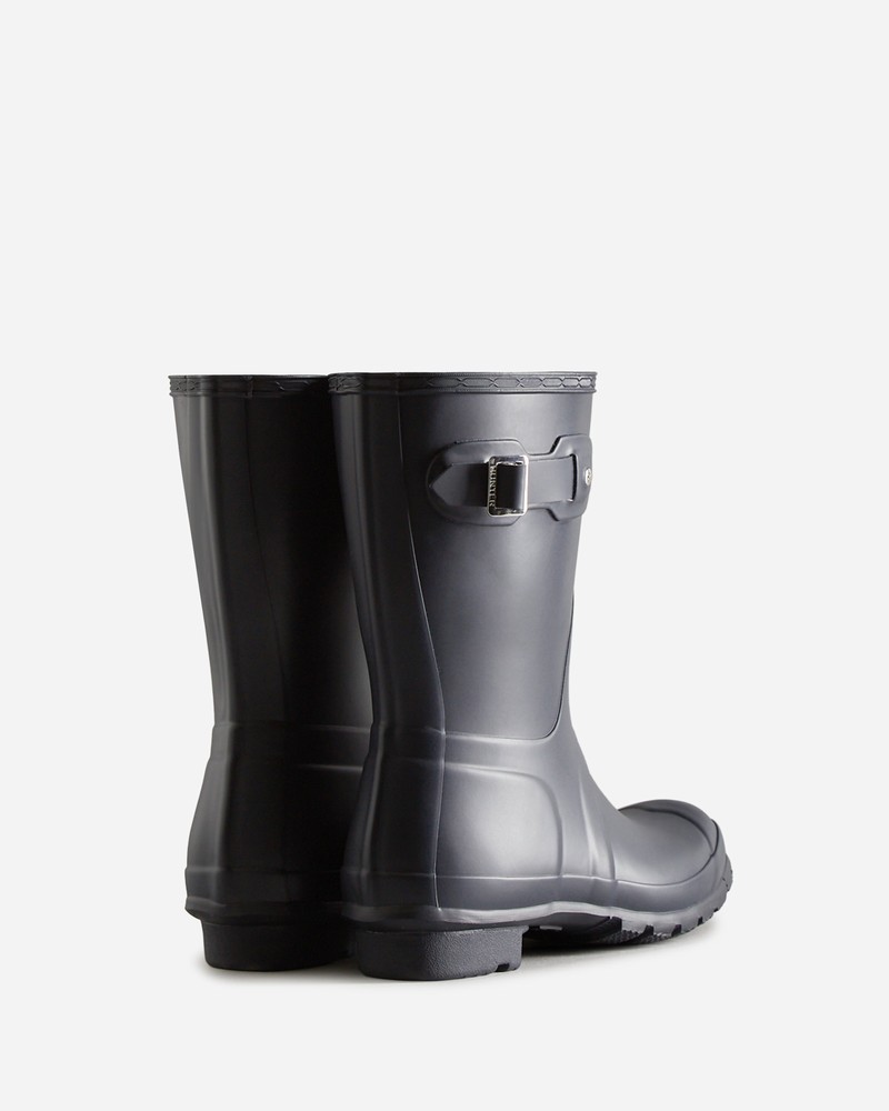 Hunter Original Short Women Wellington Boots Navy | 919087460