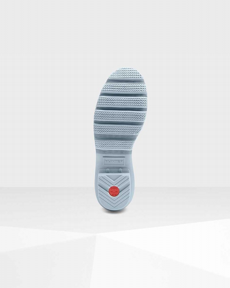 Hunter Original Tall Back Adjustable Women Rain Boots Grey | 195000655