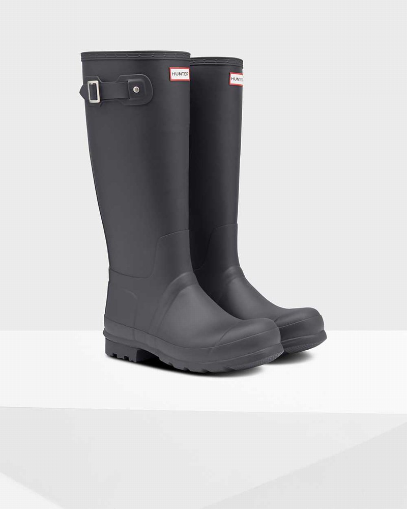 Hunter Original Tall Insulated Men Winter Boots Black | 573395506