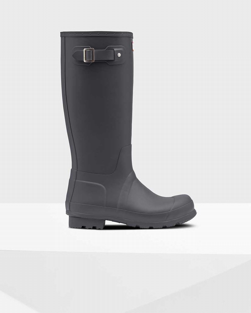 Hunter Original Tall Insulated Men Winter Boots Black | 573395506