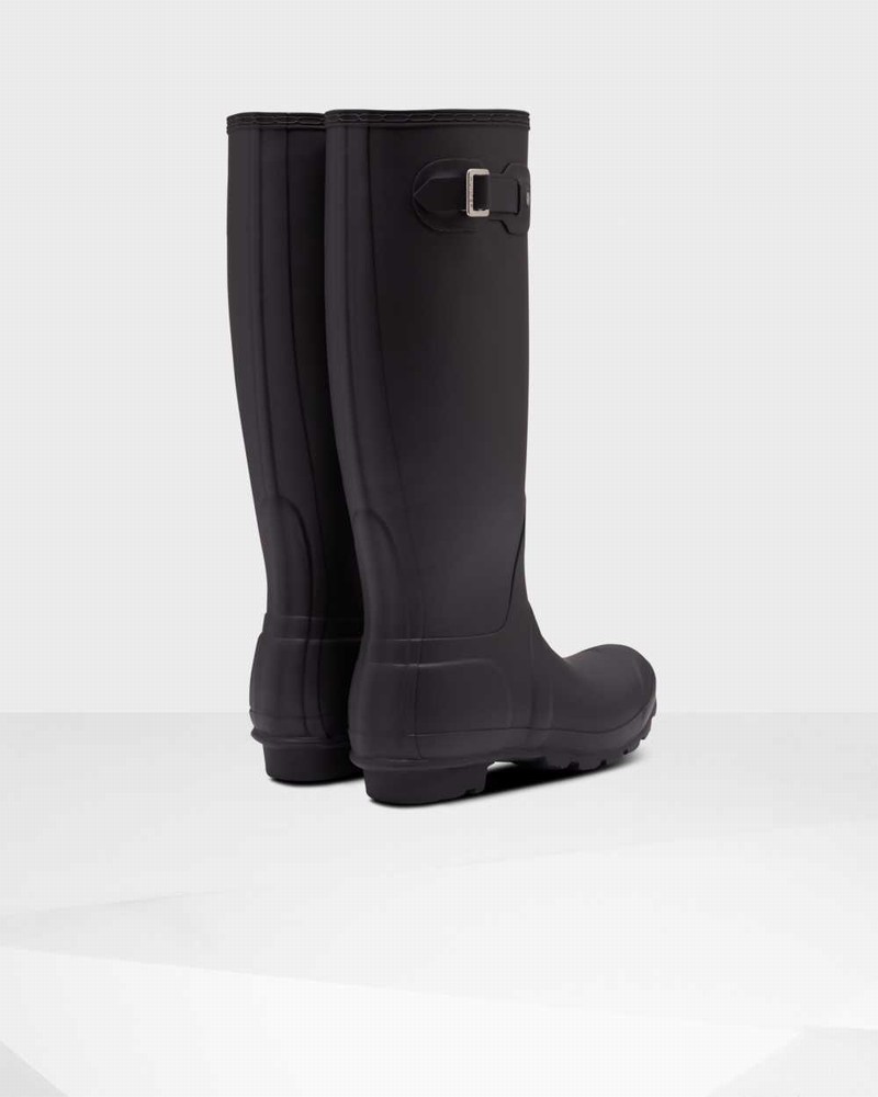 Hunter Original Tall Insulated Women Rain Boots Black | 761806053