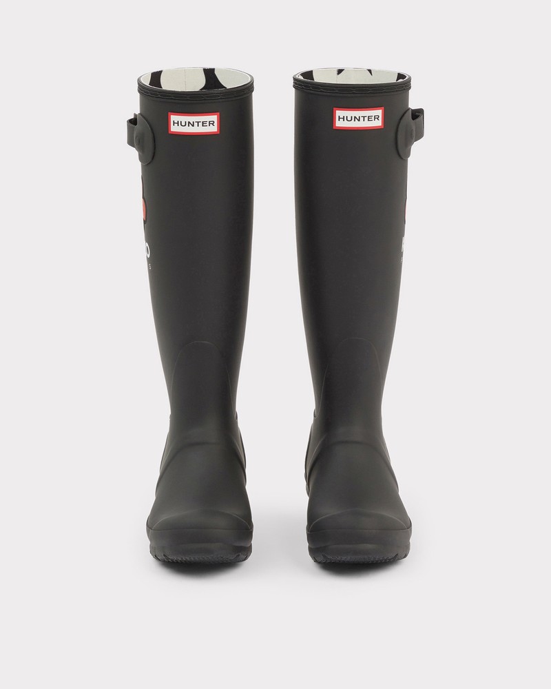 Hunter Original Tall Men Wellington Boots Black | 166748751