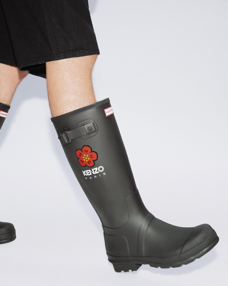 Hunter Original Tall Men Wellington Boots Black | 166748751