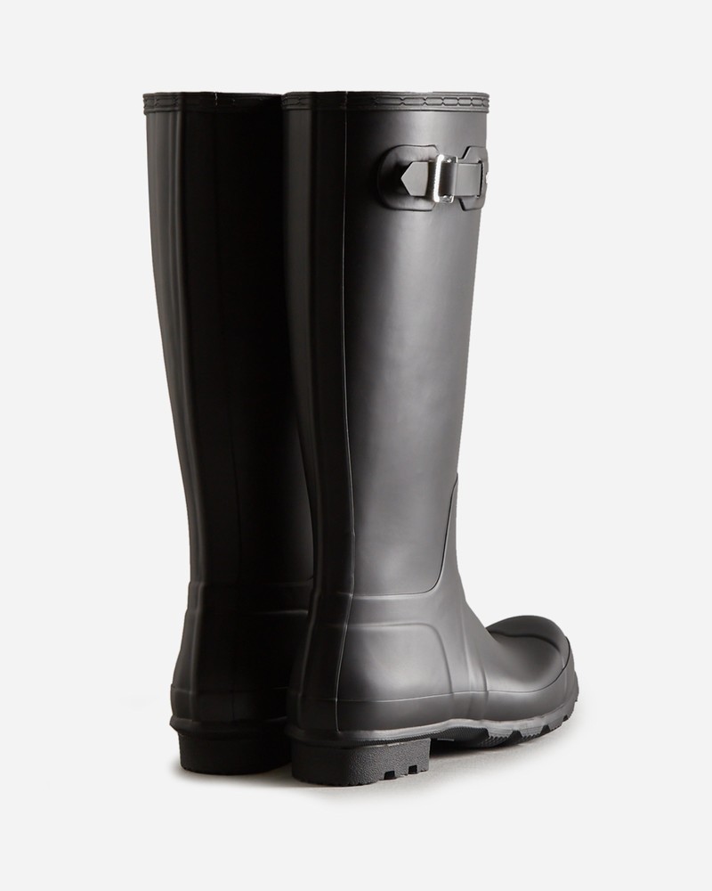 Hunter Original Tall Men Wellington Boots Black | 743030689