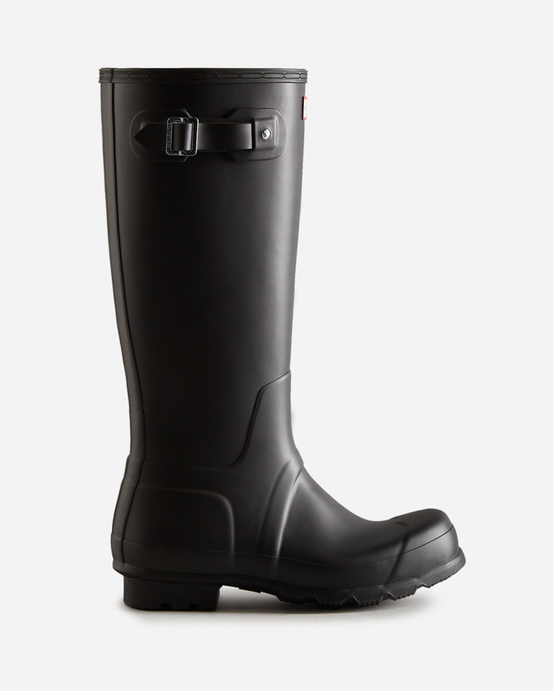 Hunter Original Tall Men Wellington Boots Black | 743030689