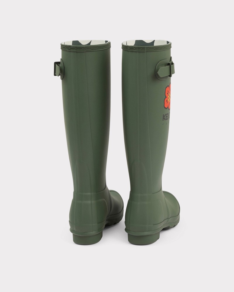 Hunter Original Tall Men Wellington Boots Green | 198023292