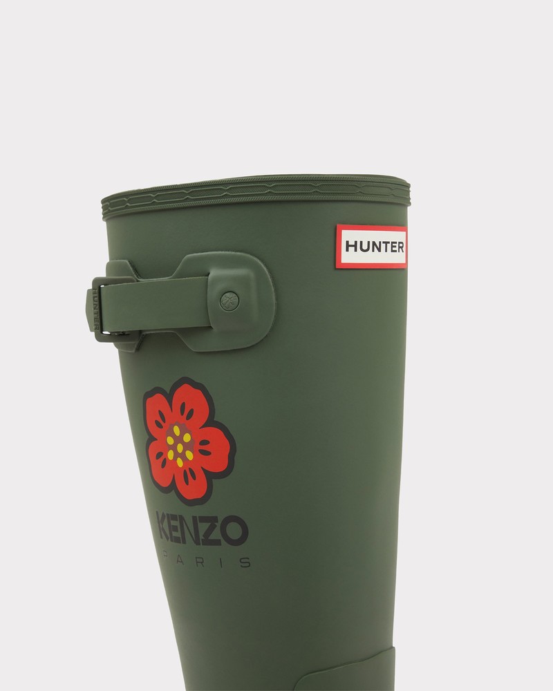 Hunter Original Tall Men Wellington Boots Green | 198023292