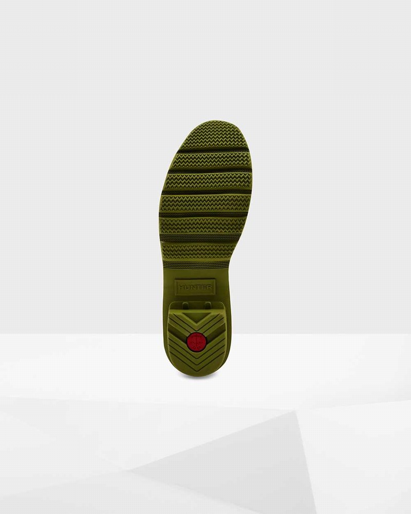 Hunter Original Tall Rockpool Camo Women Rain Boots Olive | 921437934