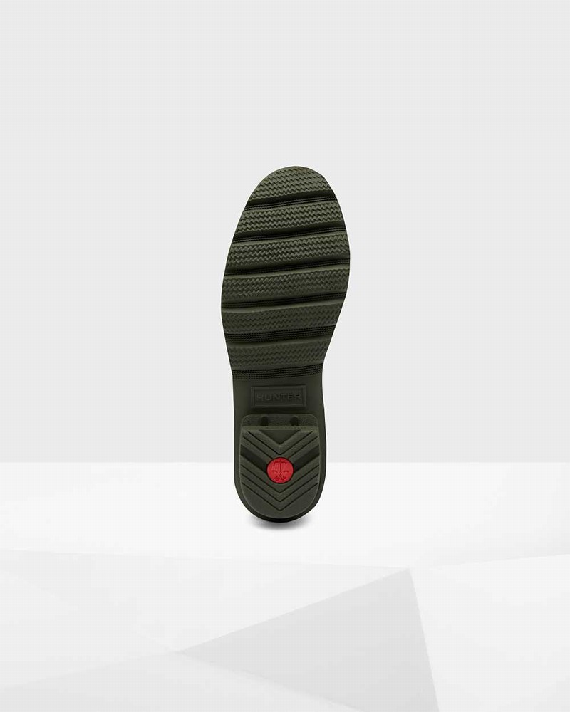 Hunter Original Tall Women Rain Boots Olive | 218989544