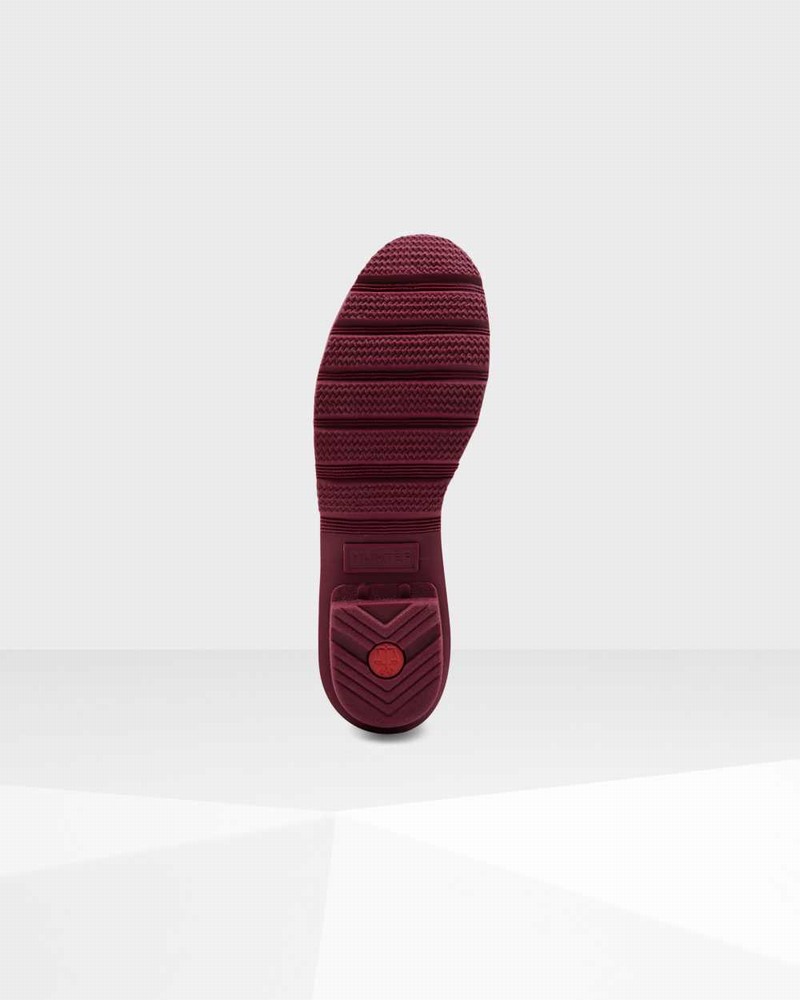 Hunter Original Tall Women Rain Boots Red | 676802086