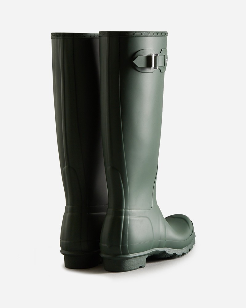 Hunter Original Tall Women Wellington Boots Green | 818511969