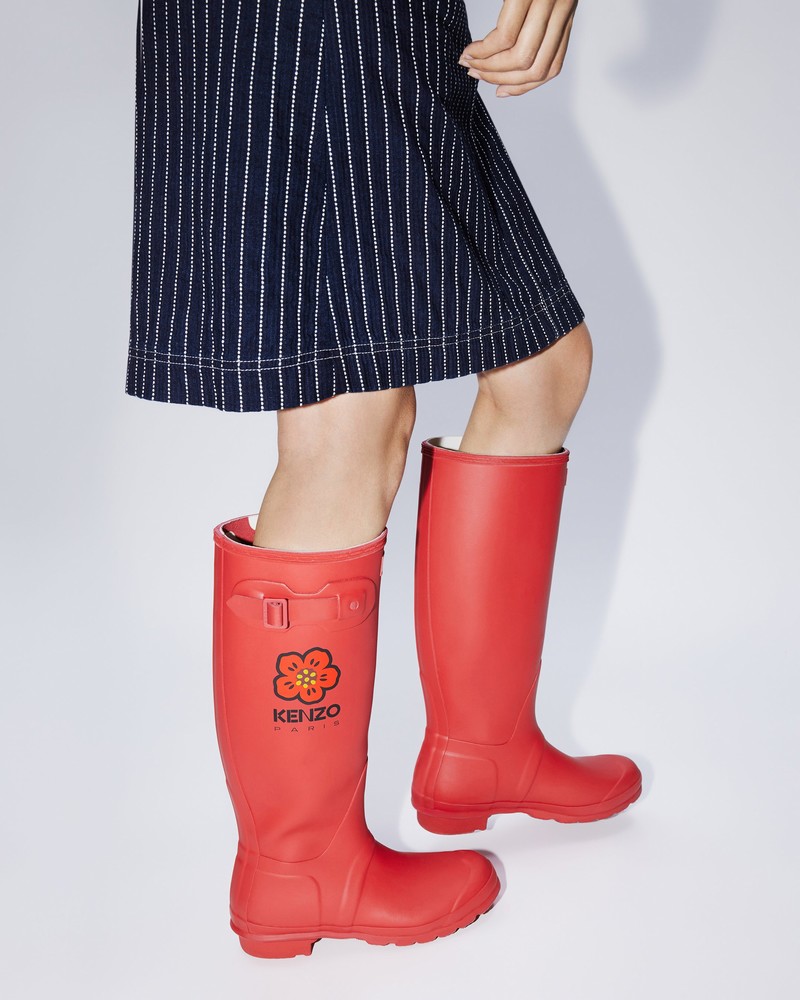 Hunter Original Tall Women Wellington Boots Red | 716670220