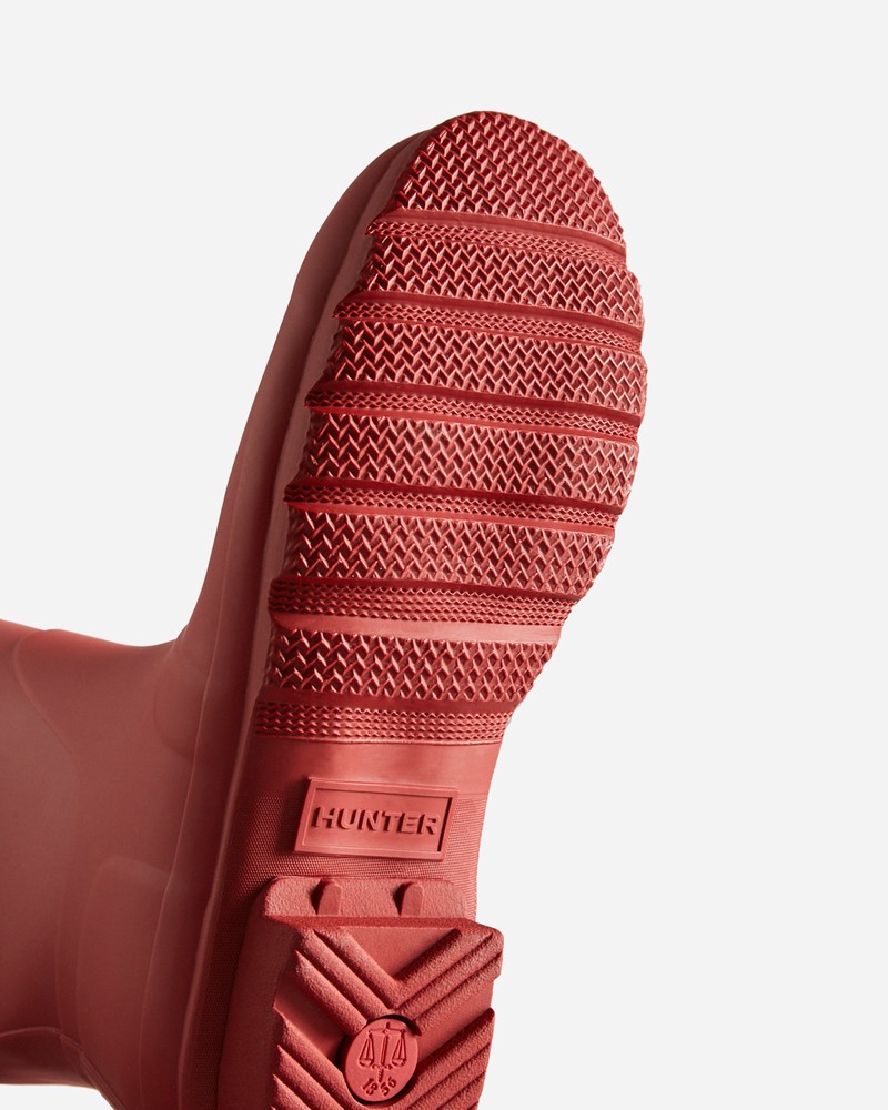 Hunter Original Tall Women Wellington Boots Red | 342517674