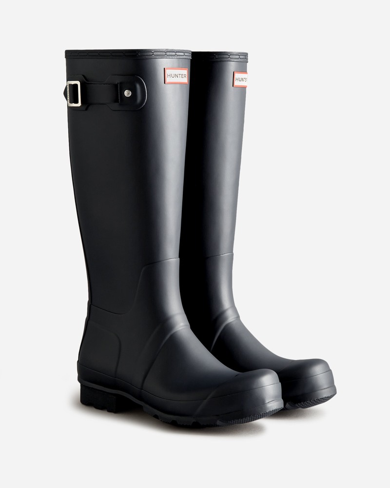 Hunter Original Tall Women Wellington Boots Navy | 148741934