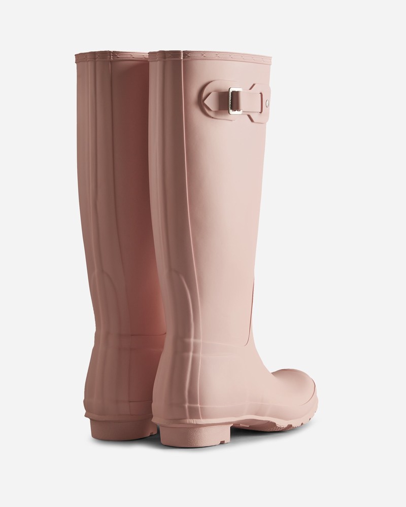 Hunter Original Tall Women Wellington Boots Rose | 163696827
