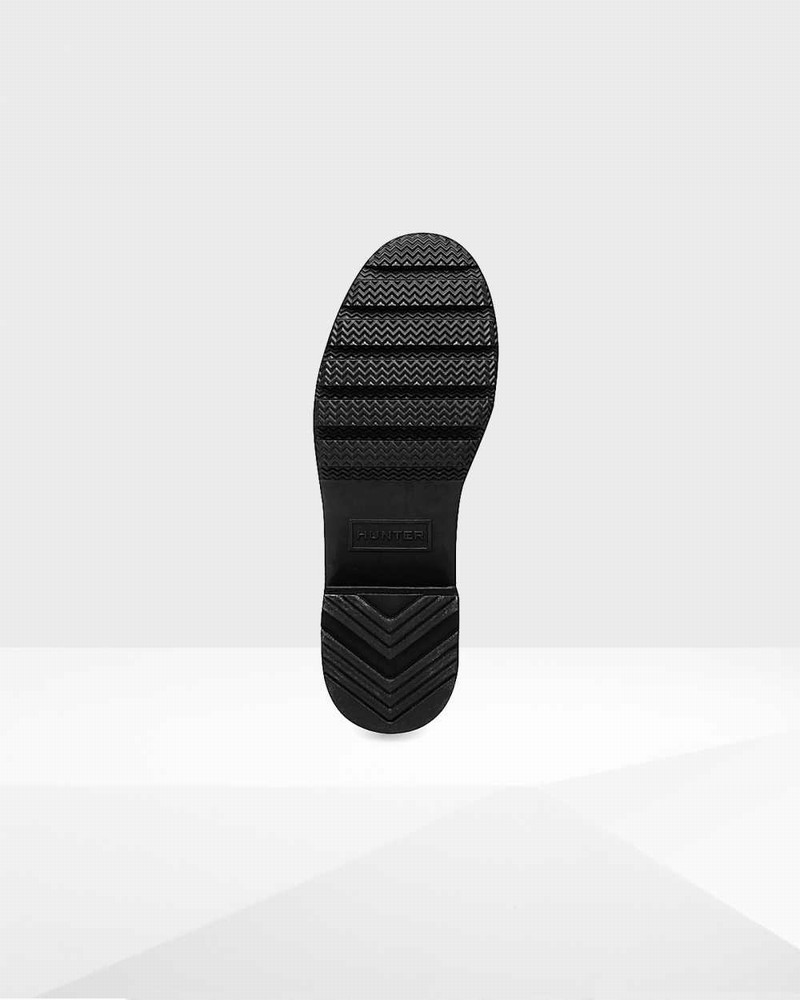 Hunter Original Tour Foldable Short Mid-Calf Women Rain Boots Black | 541064005