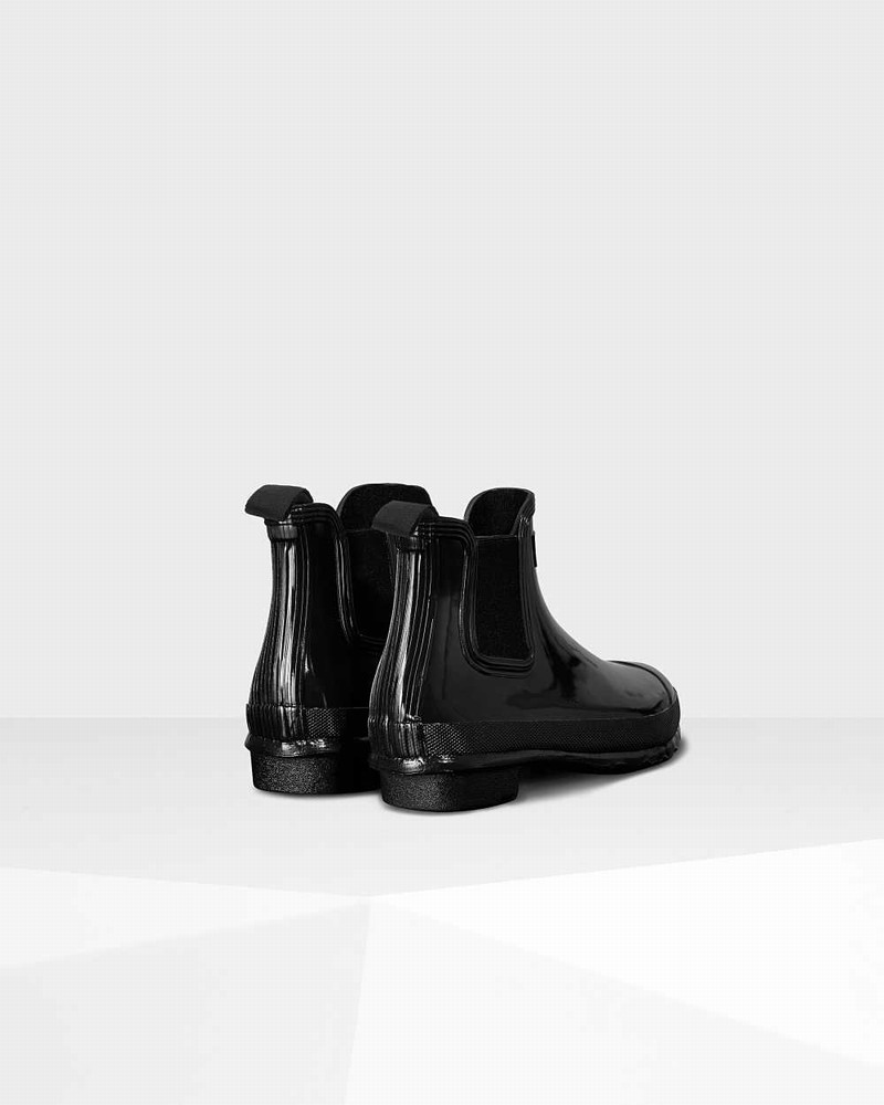 Hunter Original Women Chelsea Boots Black | 462012785