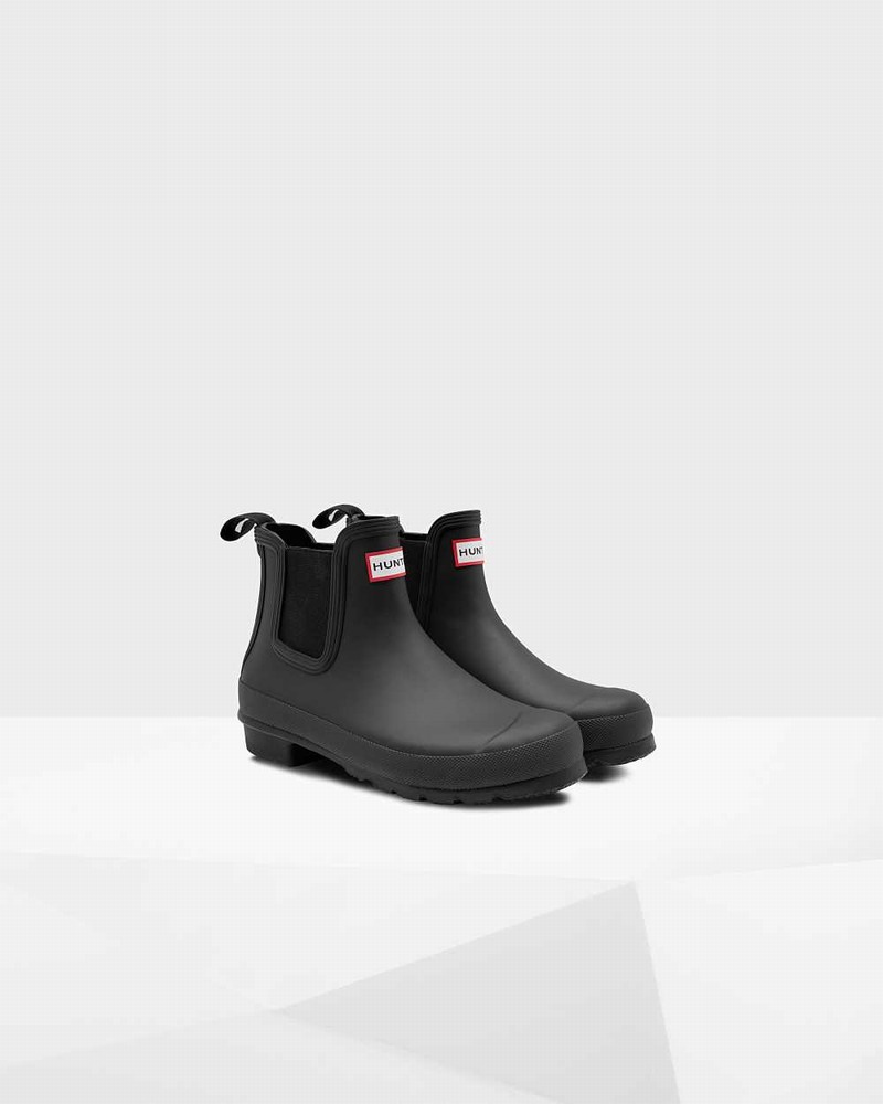 Hunter Original Women Chelsea Boots Black | 314630272