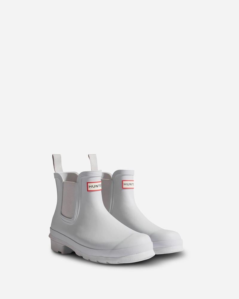 Hunter Original Women Chelsea Boots Grey | 595711917