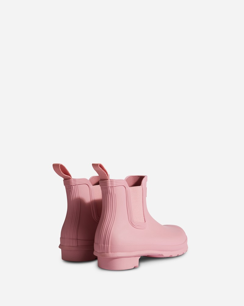 Hunter Original Women Chelsea Boots Pink | 51254399