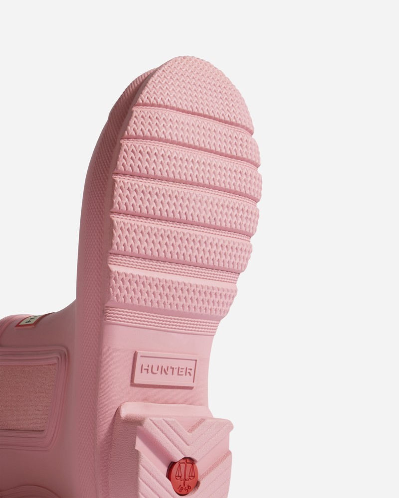Hunter Original Women Chelsea Boots Pink | 51254399