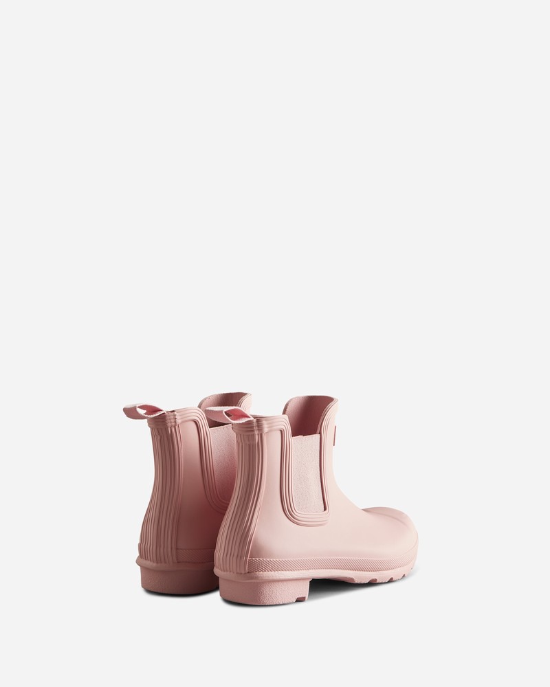 Hunter Original Women Chelsea Boots Rose | 118201566