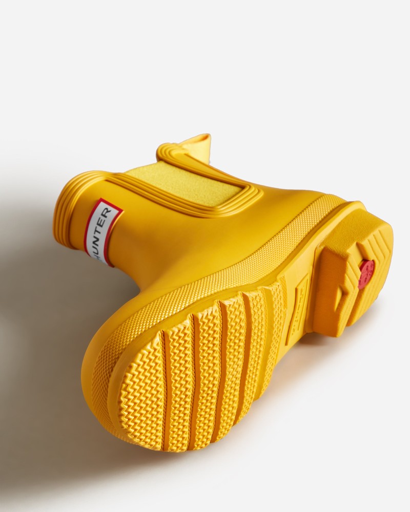 Hunter Original Women Chelsea Boots Yellow | 784817310