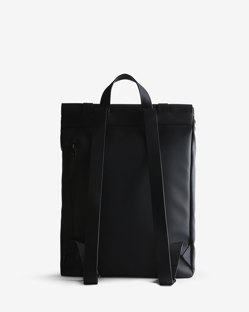 Hunter Original rubberised large Men Backpacks Black | 905936154