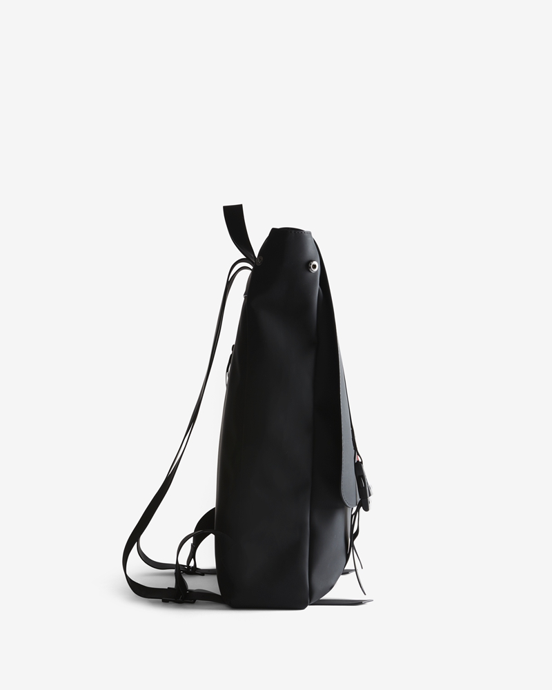 Hunter Original rubberised large Men Backpacks Black | 905936154