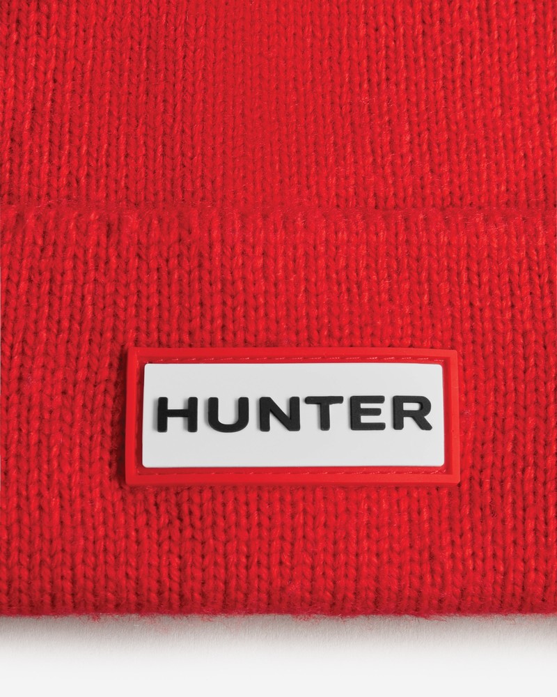 Hunter Play Essential Cuff Kids' Beanie Red | 827837776