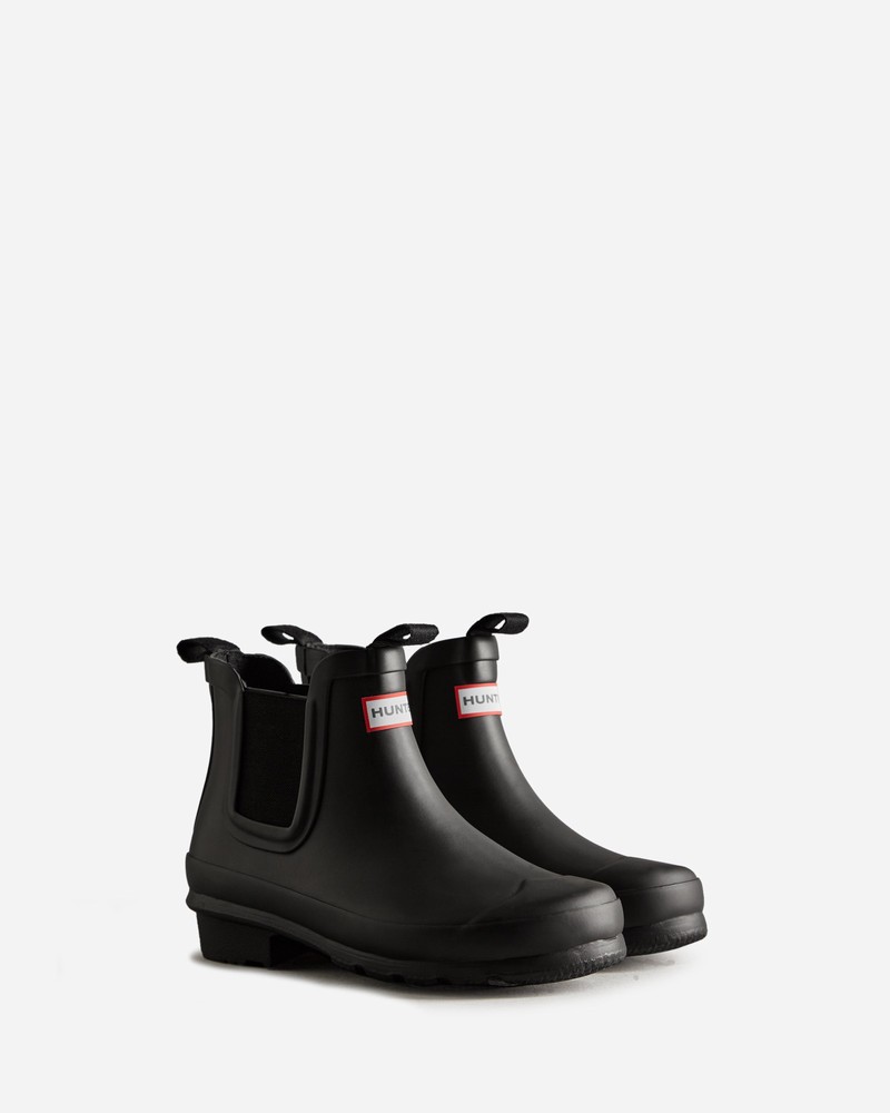Hunter Play Kids' Chelsea Boots Black | 523355783
