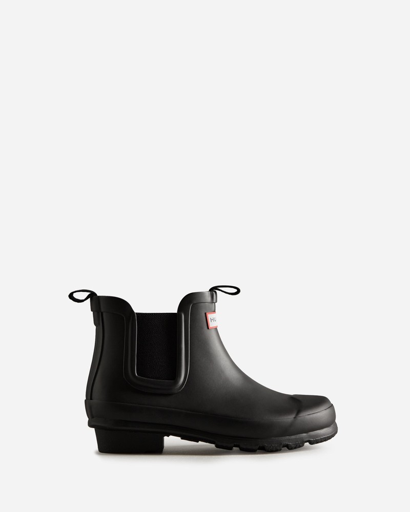 Hunter Play Kids\' Chelsea Boots Black | 523355783