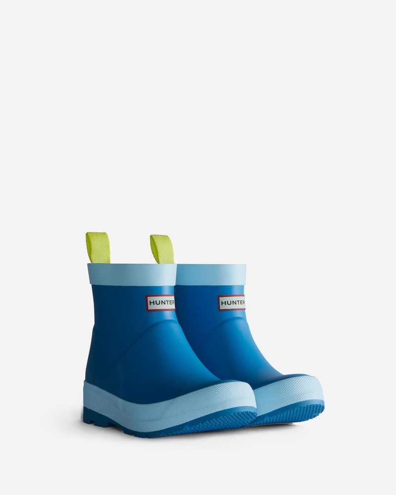 Hunter Play Kids' Wellington Boots Blue | 213822861