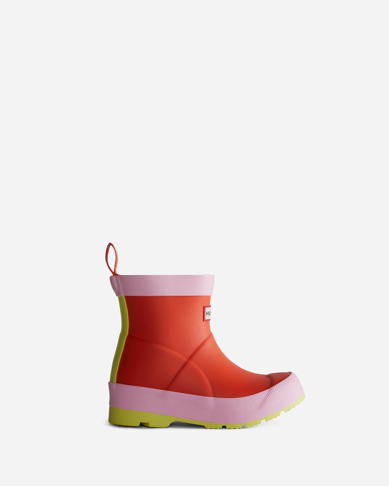 Hunter Play Kids\' Wellington Boots Red | 273757068