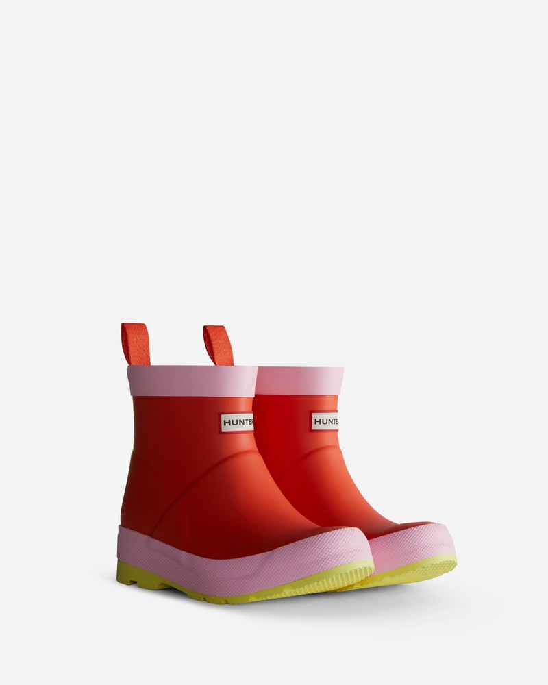 Hunter Play Kids' Wellington Boots Red | 619201859