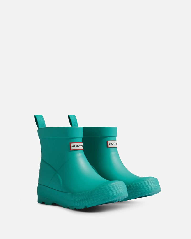 Hunter Play Kids' Wellington Boots Turquoise | 518338860