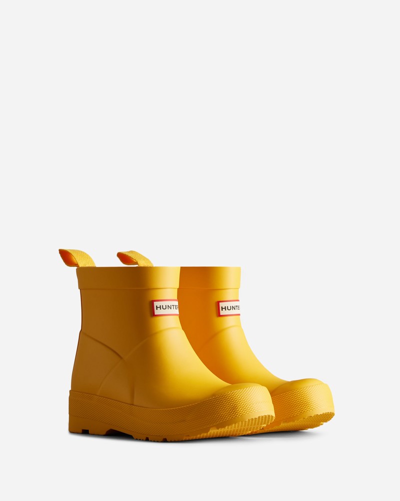 Hunter Play Kids' Wellington Boots Yellow | 31210640